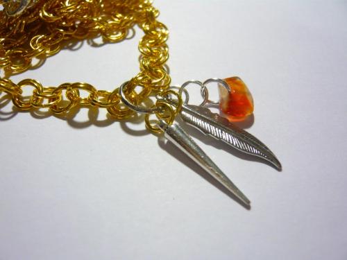 2 by 2 Gold Chain Necklace